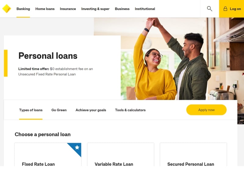 commonwealth bank personal loans