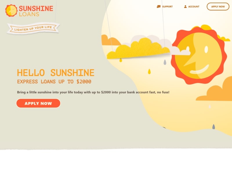 Sunshine homepage